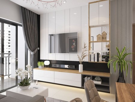 Cần bán căn hộ Bcons Suối Tiên 2 phòng ngủ rộng 55,2m2 full nội thất, nhiều tiện ích