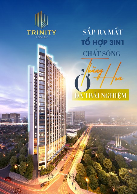 BÁN CĂN HỘ DỰ ÁN TRINITY MỄ TRÌ, KHUYẾN MẠI CHIẾT KHẤU 10% CHO 30 KHÁCH HÀNG ĐẦU TIÊN