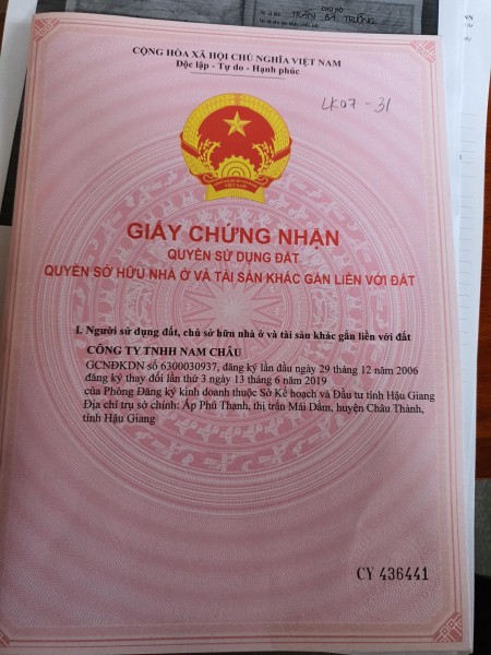 ĐẤT NỀN NAM CẦN THƠ SỔ HỒNG GIÁ RẺ DƯỚI 1 TY LH 0931.08.36.37