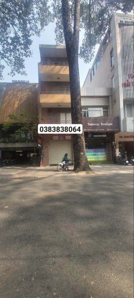 Quận 1 - 2 mặt tiền Bùi Thị Xuân - Lê Thị Riêng cho thuê nguyên tòa nhà