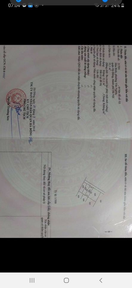 Bán đất ở yên nghĩa diện tích 42m2 NHÀ 3 tầng LH: 0967108196