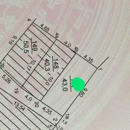 Bán đất Tự Khoát 43m2, mt 4m35 gần đường ô tô tải, giá 1.55 tỷ 0976151518