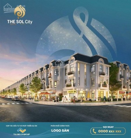 Nhà phố 3 thế hệ 2 lầu tại khu dự án cấp cao The Sol cạnh chợ Hưng Long