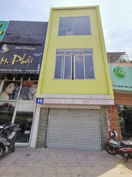 Chính chủ cho thuê nhà 46 Nguyễn Hữu Cảnh, P22, Bình Thạnh 3tầng 22tr