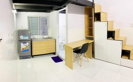 Phòng trọ Tân Bình mới xây, có ban công thông thoáng đường BÀU CÁT 2