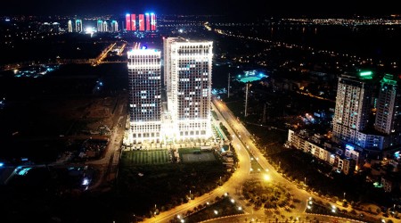 Bán căn hộ Sunshine Riverside giá rẻ, 3PN, view cầu Nhật Tân & sông Hồng. LH: 0398195355 - Tuấn Anh