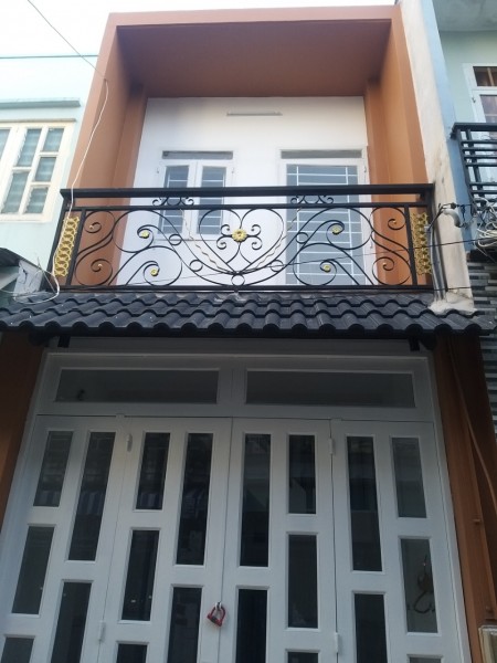 Bán nhà mới 100%, nội thất đủ, HẺM XE TẢI, cuối đường Tân Kỳ Tân Quý, DT: 72m2 (2PN)
