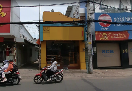 Nhà 2MT đ.Quang Trung + Trống suốt kd tấp nập