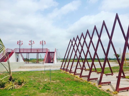 Nền trục chính 100m2 full thổ cư đất sổ sẵn