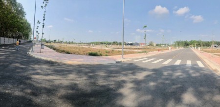 Bán vài lô đất tuyến số 4, khu công nghiệp becamex, đường nhựa 28m, sổ hồng riêng, thổ cư