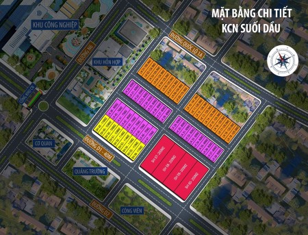 Đất nền KCN Suối Dầu giá đầu tư F0