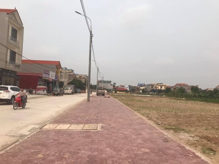 Bán đất đầu giá xã Nhật Tân, Gia Lộc, Hải Dương, 100m2, mt 5m, vỉa hè 5m giá cực mềm