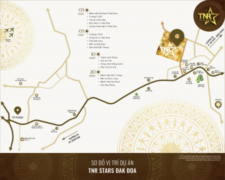 KHU ĐÔ THỊ KIỂU MẨU ĐẦU TIÊN TẠI GIA LAI - TNR STARS ĐAK Đoa