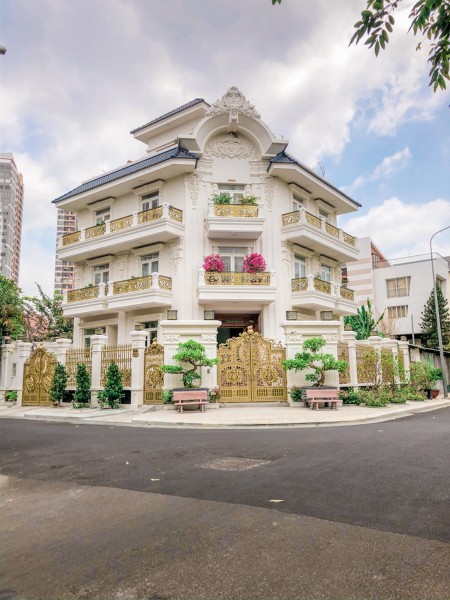 Cần Bán Biệt thự Góc KDC Garden Hill Phan Văn Trị P5 Gò Vấp 8 x 18m Hầm 4 Lầu Tum Giá 28.7 tỷ TL