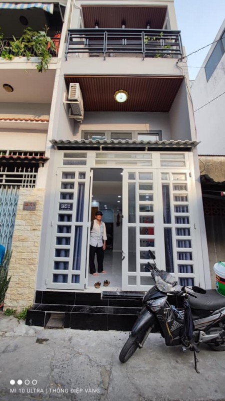 BÁN NHÀ HẺM XE HƠI ĐƯỜNG NI SƯ HUỲNH LIÊN PHƯỜNG 10 QUẬN TÂN BÌNH 56M2 GIÁ 4.5TỶ