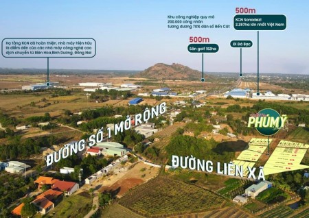 Bán lô 5x30m 2MT đường giá đầu tư cực rẻ ngay KCN SONADEZI