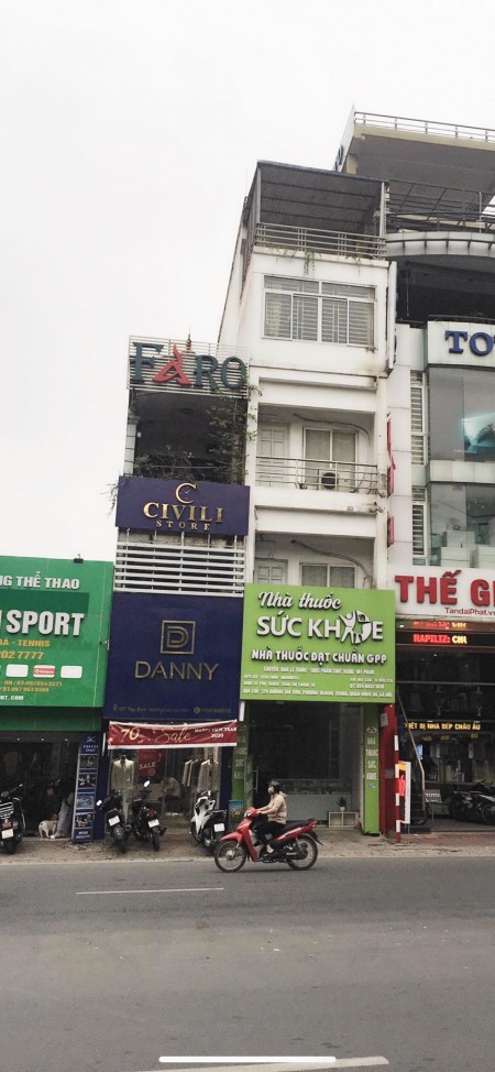 BÁN NHÀ MẶT PHỐ NAM TỪ LIÊM 63M KINH DOANH VỈA HÈ 12 TỶ 5 0978439490
