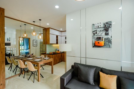 Cho thuê căn hộ 2PN Bcons Suối Tiên view 2 hướng, giá tốt nhất