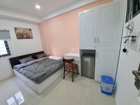Cho thuê căn hộ dịch vụ đầy đủ nội thất 25m2 quận 7- đầy đủ tiện ích, tiện nghi