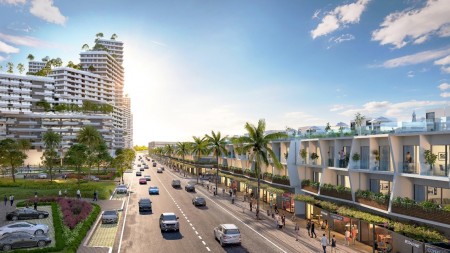 Shophouse 2 mặt tiền kiểu mới, sinh lời tối đa.