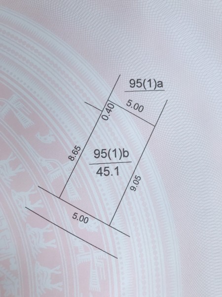 Bán đất TT QUẬN ĐÔNG ANH, MT5*9m,DT 45m2, Ô tô vào nhà,CV KIM QUY, BV TH TrueMilk, Gía 1,6 tỷ.