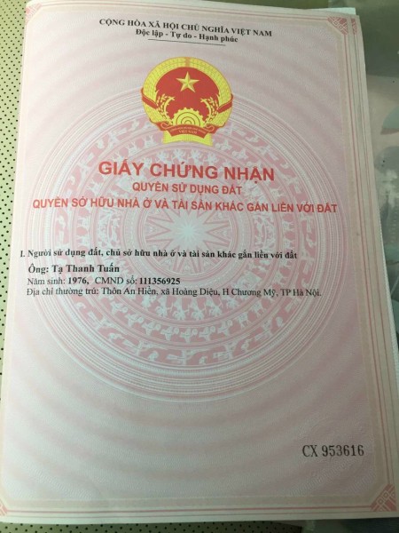 Gần chợ Phú Sơn. cách trường tiểu học Phú Cát 500m