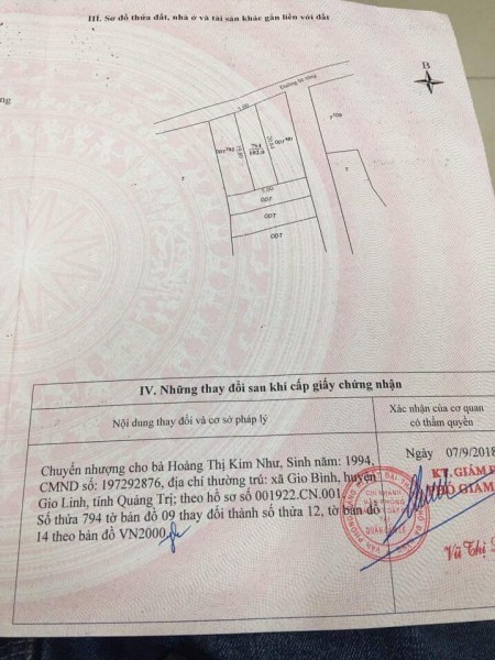 Bán lô đất kiệt 5m Tôn Đản Hòa An Cẩm Lệ