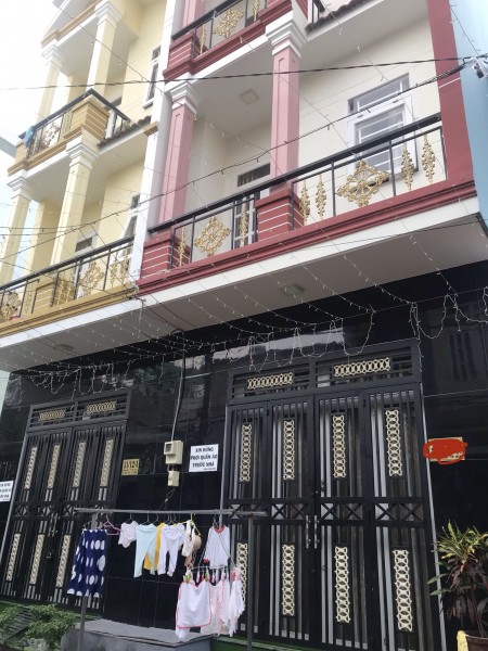Nhà đường số 1 bình tân 3 tấm 128m2 sổ riêng 4 phòng ngủ 3.5 TỶ