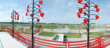 Nền trục chính 26m diện tích 100m2 full thổ cư giáp mặt tiền Nam Sông Hậu