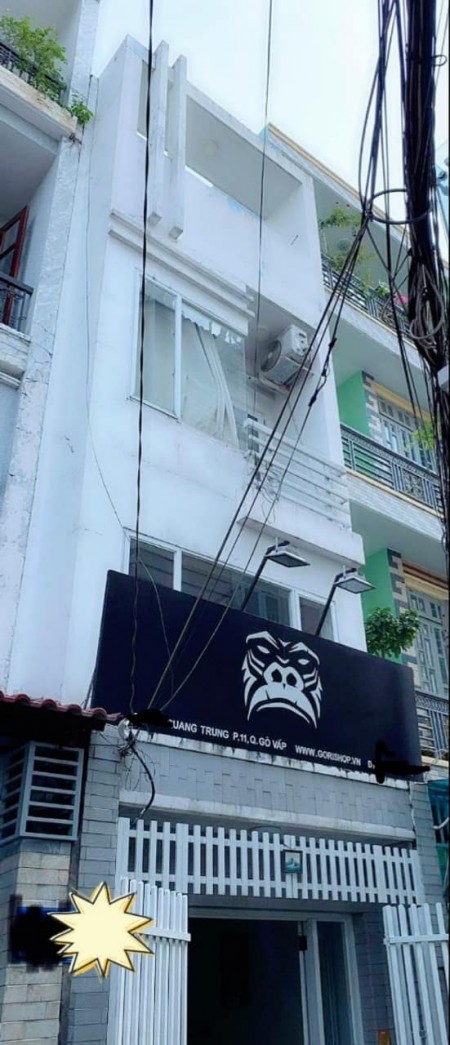 QUANG TRUNG HXH 4 TẦNG KIÊN CỐ 5 PHÒNG NGỦ GIÁ CHÀO 4.9 TỶ TL
