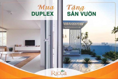 TÔI - CHỦ NHÀ CẦN TIỀN GẤP, BUỘC BÁN DUPLEX RICCA B.17.14. GIÁ 32 TRIỆU/M2. VIEW SKY GARDEN