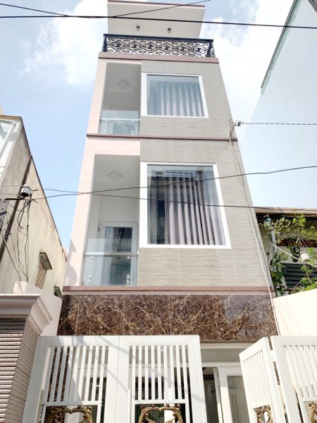 Nhà đẹp 2 lầu, ST, hẻm xe hơi đường Đặng Chất P2 Q8