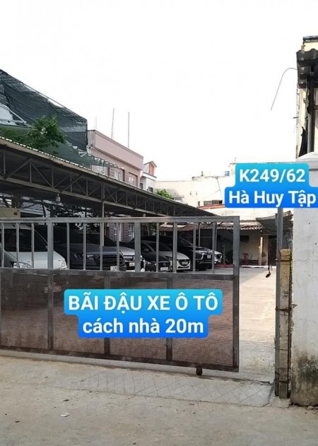 Bán nhà 2 tầng kiệt Hà Huy Tập sát bãi đậu oto