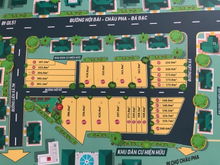 Đất mặt tiền ngay KCN Châu Đức, Sổ Riêng Thổ Cư Giá chỉ từ 5.9 tr/m2