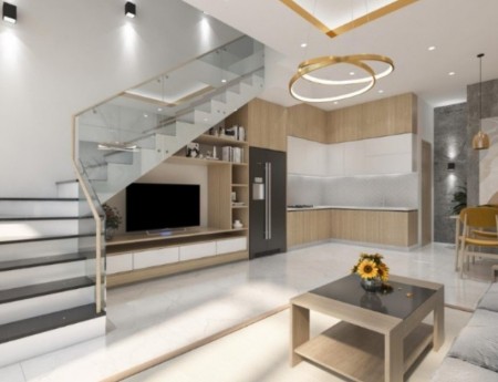 BÁN NHÀ MỚI XÂY 2 TẦNG HIỆN ĐẠI PHƯỜNG PHƯỚC VĨNH