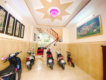 Nhà mới, 2 lầu, HXH đỗ cửa đường 100 Bình Thới P14 Q11