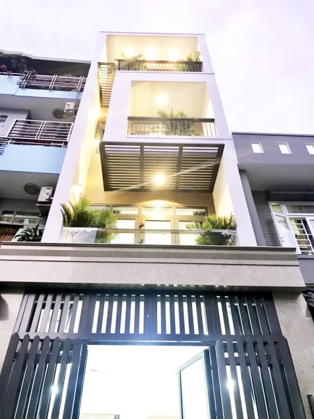 Chỉ 4 tỷ 45, 60m2, 3 tầng, sân thượng, HXH Phan Văn Trị, Phường 10, Quận Gò Vấp.