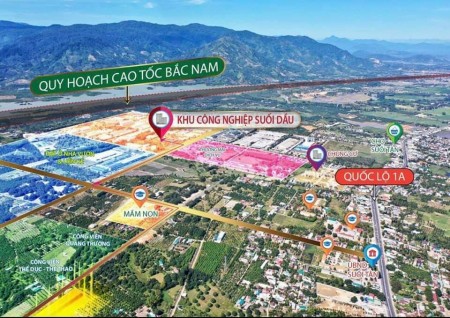 Chỉ 690tr sở hữu ngay đất nền sổ đỏ KCN lớn nhất Khánh Hòa