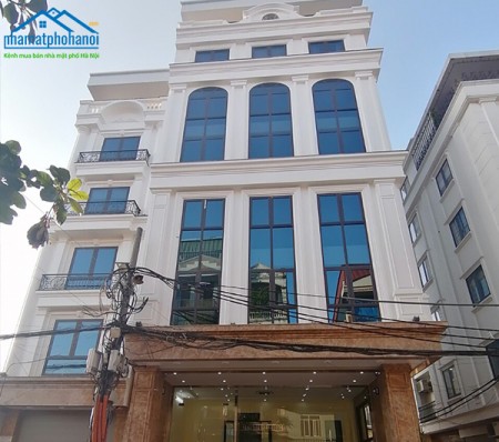 Cho Thuê Gấp Tòa Nhà 8 Tầng Mặt Phố Vũ Tông Phan. Giá 80tr/th