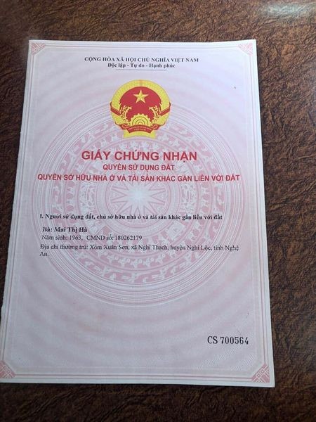 Chính chủ Cần bán đất tại Xuân Sơn, Nghi Thạch, Nghi Lộc, Nghệ An, 190m2 oto vào.
