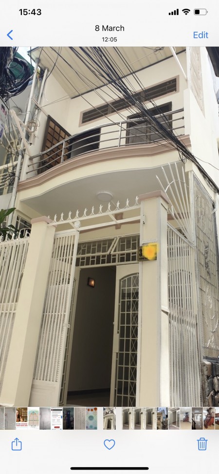 Cho thuê nhà nguyên căn đường Hoàng Văn Thụ phường 2 quận Tân Bình