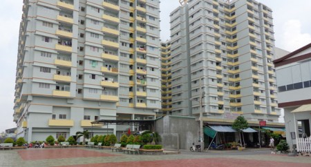 Cần bán gấp căn hộ Khu B Lê Thành Q.Bình Tân, Dt : 74 m2, 2PN, Giá : 1.630 tỉ/căn,