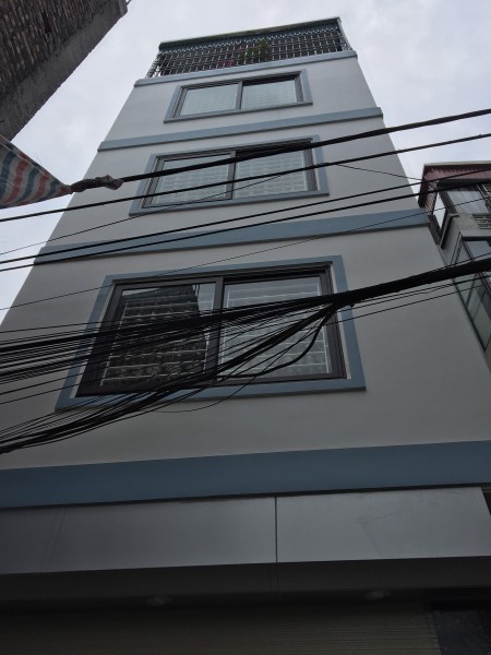 Bán Nhà Long Biên HN, 51.6m2 5 Tầng, Ngõ Thông, Ô Tô Tránh Giá 4 Tỷ