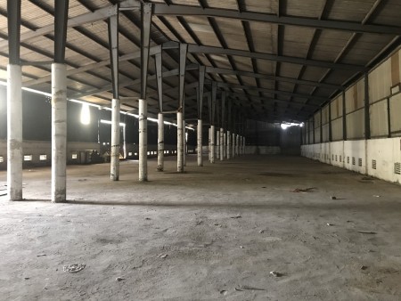Cho thuê kho, nhà xưởng 1800m2 và 1200m2 khu vực Linh Trung Quận Thủ Đức.