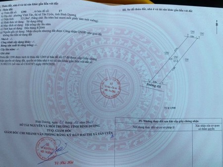 Bán lô đất Phường Vĩnh Tân cách cổng KCN Vsip 2A chỉ 600m
