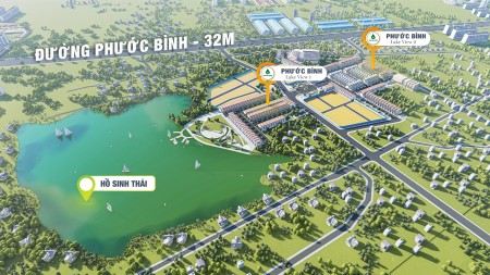 Dự án đất nền Phước Bình Lakeview là dự án 1/500, gần sân bay Long Thành (mua 1 lô đất tặng bảo hiểm ôtô, xe máy trọn đời cho khách hàng mua sản phẩm )
