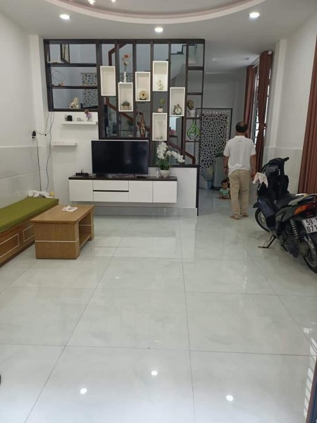 Hương Lộ 2 Bình Tân nhà bán Ngang 5m 4 tầng Hẻm ô tô gần chợ Bình Trị Đông