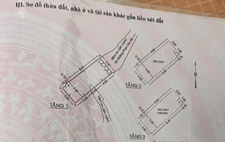 Bán nhà Phan Tây Hồ, phường 7, Phú Nhuận, 3.7 tỷ,có 1 không 2 trong KV