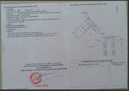 Cần bán gấp lô đất ngay khu du lịch biển Cần giờ 330m² giá 2.6 tỷ, SHR.