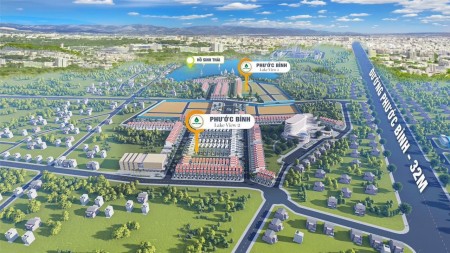 BÁN ĐẤT DỰ ÁN 1/500 PHƯỚC BÌNH LAKEVIEW QUY MÔ 18HA